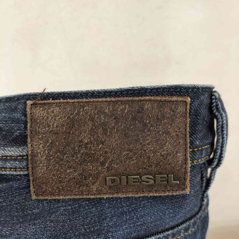 ディーゼル DIESEL MADE IN ITALY VIKER-R-BOX ストレートデニムパンツ ヒゲ メンズ W32 L32