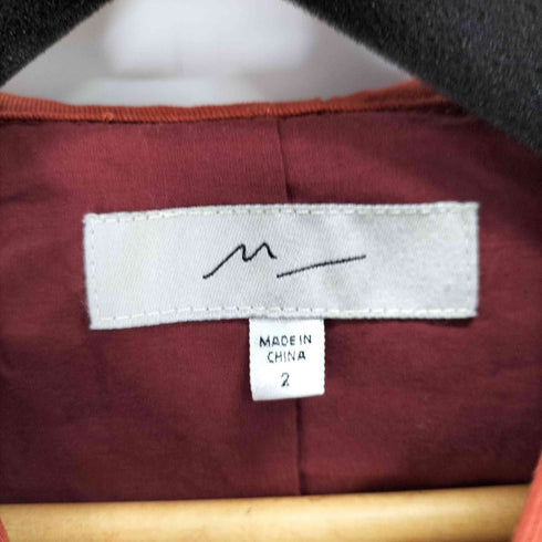 マウジー moussy HOODIE ZIP UP ドレス ダブルジップスプリングコート レディース 2