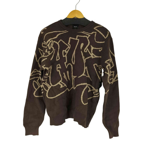 ハフ HUF OUTLINES CREWNECK SWETER メンズ JPN:S