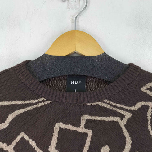 ハフ HUF OUTLINES CREWNECK SWETER メンズ JPN:S