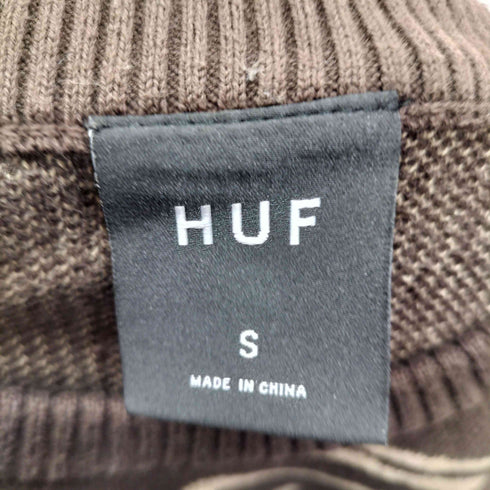 ハフ HUF OUTLINES CREWNECK SWETER メンズ JPN:S