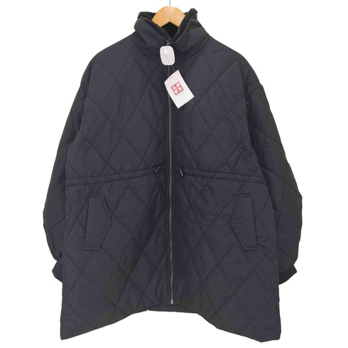 アズールバイマウジー AZUL by moussy 24AW ウエスト切り替えキルティングコート レディース