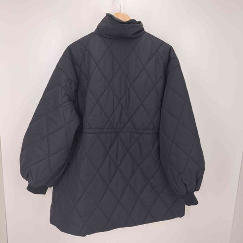 アズールバイマウジー AZUL by moussy 24AW ウエスト切り替えキルティングコート レディース