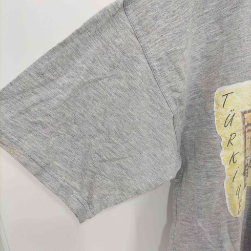 ISTANBUL TURKIYE 前面プリント クルーネックTシャツ メンズ import:L