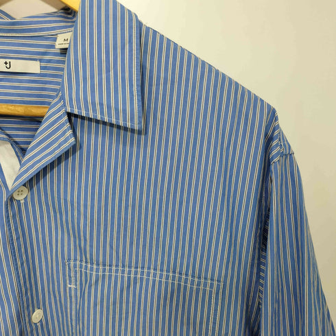 ユニクロプラスジェイ UNIQLO+J スーピマコットンオーバーサイズシャツブルゾン メンズ JPN:M