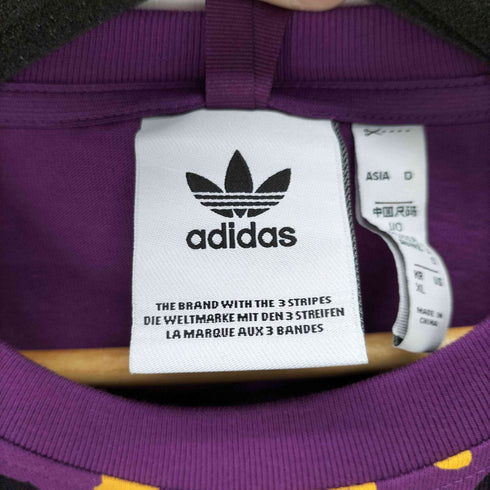 アディダスオリジナルス adidas Originals Adventure Archive Print Tee ペイントプリントTシャツ レディース XL