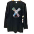 90-2000s GIVE EAR TOTHE MUSIC OF THE SPHERES 両面プリント infosphere クルーネックTシャツ メンズ LL