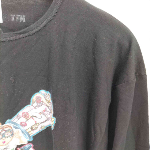 90-2000s GIVE EAR TOTHE MUSIC OF THE SPHERES 両面プリント infosphere クルーネックTシャツ メンズ LL