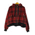 キャンディストリッパー Candy Stripper FLUFFY CHECK ZIP UP フーディー レディース 2