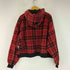 キャンディストリッパー Candy Stripper FLUFFY CHECK ZIP UP フーディー レディース 2