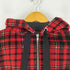 キャンディストリッパー Candy Stripper FLUFFY CHECK ZIP UP フーディー レディース 2
