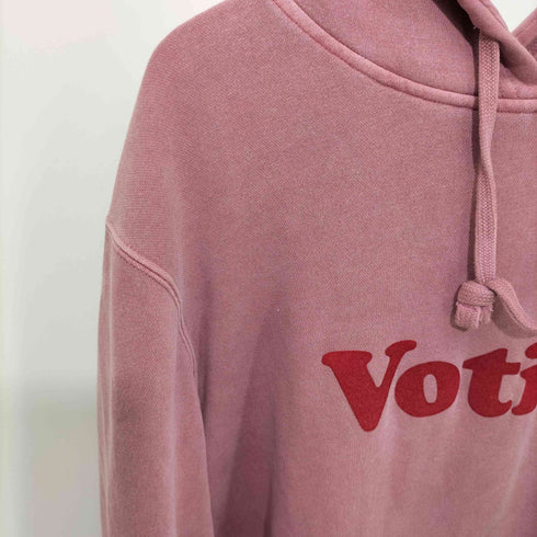 Votica ロゴプリント L/S プルオーバーパーカー メンズ import:M