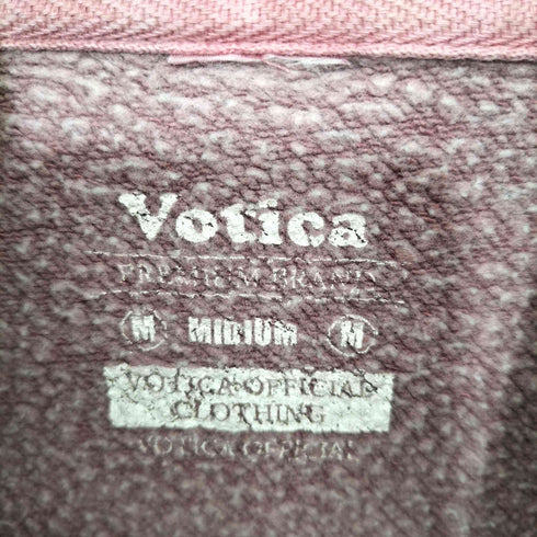 Votica ロゴプリント L/S プルオーバーパーカー メンズ import:M