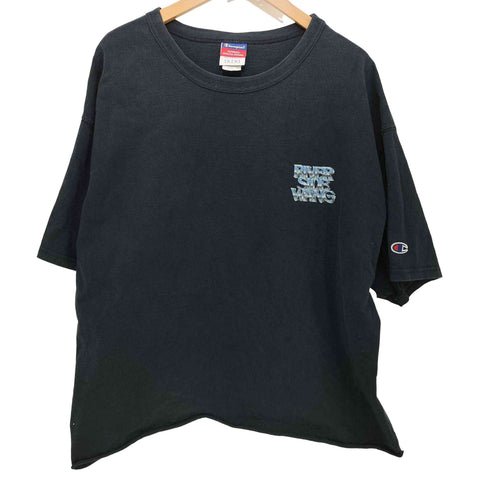 チャンピオン Champion 00S 両面プリント クルーネックTシャツ メンズ import:XL