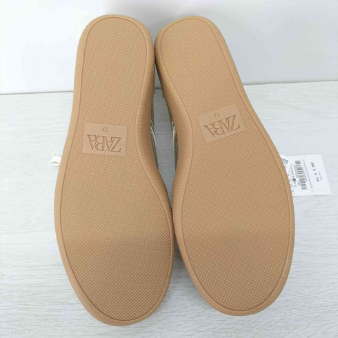 ザラ ZARA メタリックローカットスニーカー レディース 37