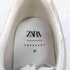 ザラ ZARA メタリックローカットスニーカー レディース 37