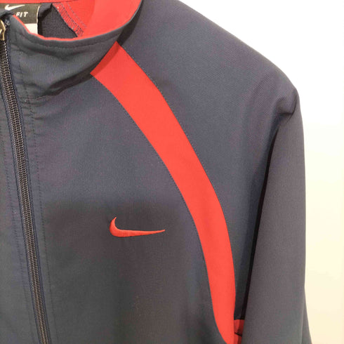 ナイキ NIKE ロゴ刺繍 ジップジャケット メンズ import:M