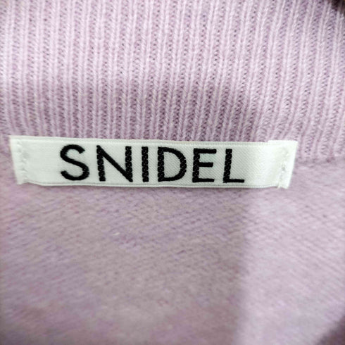スナイデル snidel フラッフィーニットワンピース レディース F