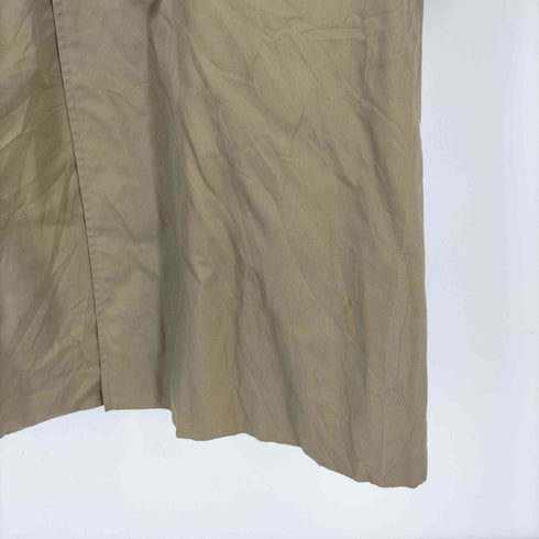 アクアスキュータム AQUASCUTUM 90-00S 英国製 旧タグ 裏地クラブチェック ステンカラーコート メンズ