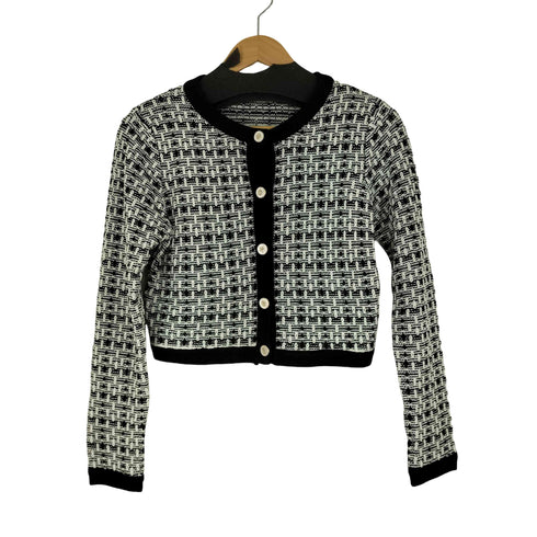 ウィルセレクション WILLSELECTION ツイードカーディガン レディース