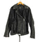 ザラ ZARA オーバーサイズ フェイクレザー ライダースジャケット レディース import:XL
