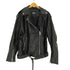 ザラ ZARA オーバーサイズ フェイクレザー ライダースジャケット レディース import:XL