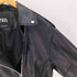 ザラ ZARA オーバーサイズ フェイクレザー ライダースジャケット レディース import:XL