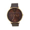 ベーリング BERING Changes 40mm Brown チェンジズ ブラウンレザー&メッシュベルト メンズ FREE