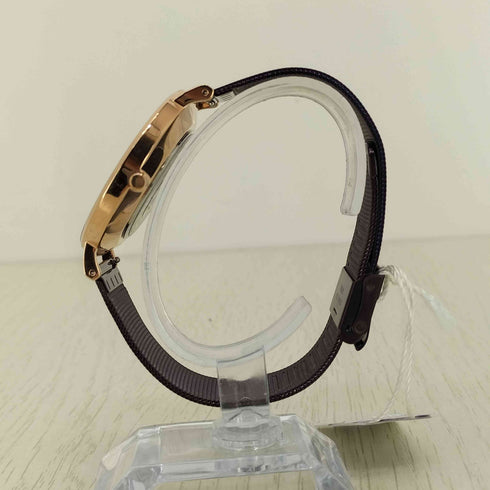 ベーリング BERING Changes 40mm Brown チェンジズ ブラウンレザー&メッシュベルト メンズ FREE
