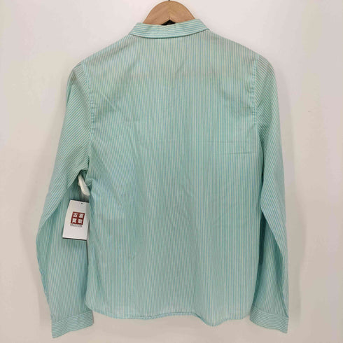ラコステ LACOSTE 鹿の子刺繍 ストライプ L/S シャツ レディース EUR:40