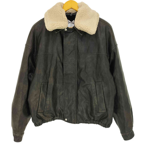 フーズフーギャラリー WHO’S WHO gallery UNISEX 3way ヴィンテージライクレザーボアブルゾン レディース JPN:L