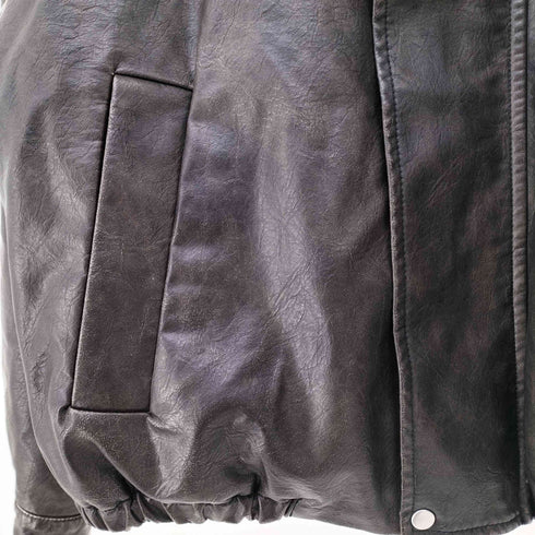 フーズフーギャラリー WHO’S WHO gallery UNISEX 3way ヴィンテージライクレザーボアブルゾン レディース JPN:L