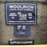 ウールリッチ WOOLRICH COTTON CASHMERE カシミヤ混 コットン ハイネック ジップアップ ニット ドライバーズ メンズ import:XXL