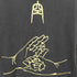 KU 空 90-00S USA製 ハンドサイン プリント L/S Tシャツ メンズ import:M