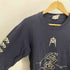 KU 空 90-00S USA製 ハンドサイン プリント L/S Tシャツ メンズ import:M