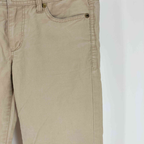 バーバリーブルーレーベル BURBERRY BLUE LABEL クロップド チノ ロールアップ パンツ Y2K レディース 36