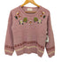 ピンクハウス PINK HOUSE 22AW クリスマスローズ編み込みニット レディース FREE