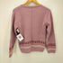 ピンクハウス PINK HOUSE 22AW クリスマスローズ編み込みニット レディース FREE