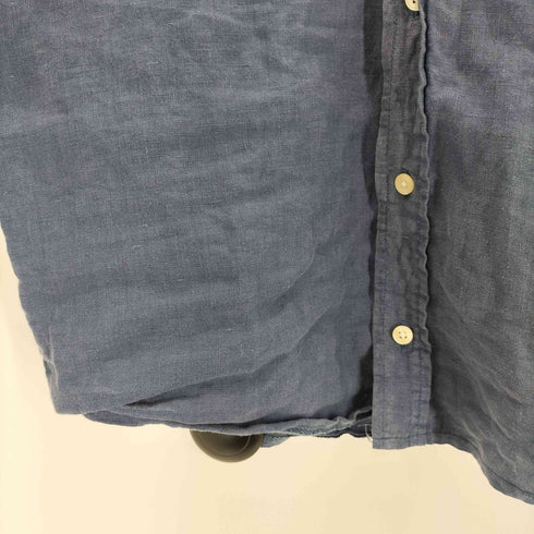 ギャップ Gap ポルトガル製 OLD 80-90s リネンボタンダウンシャツ メンズ import:M