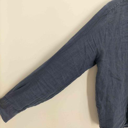ギャップ Gap ポルトガル製 OLD 80-90s リネンボタンダウンシャツ メンズ import:M