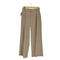 ワークトリップアウトフィッツグリーンレーベル リラクシング WORK TRIP OUTFITS GREEN LABEL RELAXING CSTR タックワイドパンツ レディース JPN:M