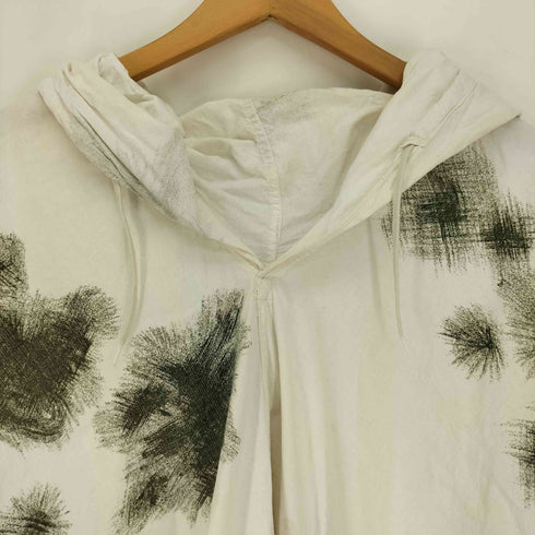 ジャーマンアーミー GERMAN ARMY 60-70S Snow Camo Poncho スノーカモ ポンチョ メンズ