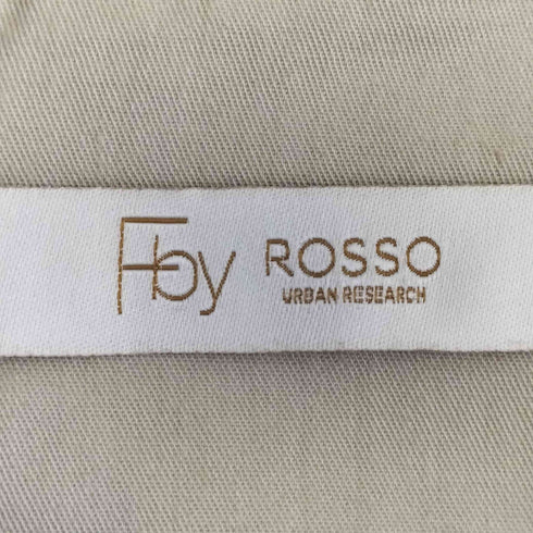 エフバイロッソアーバンリサーチ F by ROSSO URBAN RESEARCH ウールライクジャンパーワンピース レディース JPN:38