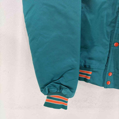 チョークライン Chalk Line USA製 DOLPHINS NFL サテン ナイロンスタジャン メンズ import:M