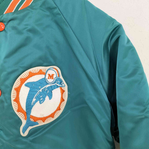 チョークライン Chalk Line USA製 DOLPHINS NFL サテン ナイロンスタジャン メンズ import:M