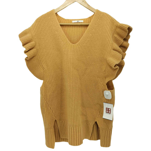 スライ SLY 23AW WOOL ARM FRILL V/N RIB ベスト レディース FREE