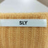スライ SLY 23AW WOOL ARM FRILL V/N RIB ベスト レディース FREE
