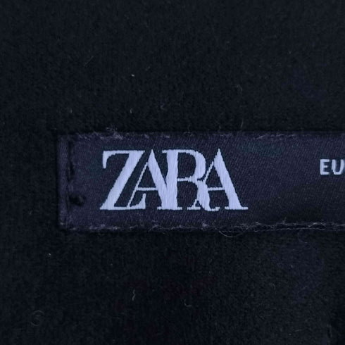 ザラ ZARA ダブルブレストフェイクスエードジャンパースカート レディース import:S