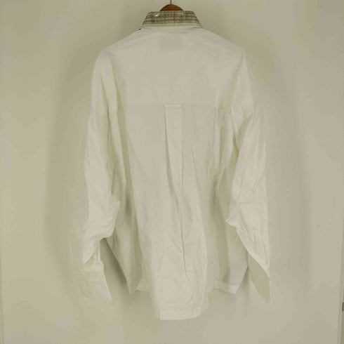 カラー kolor 22SS REGULAR COLLAR OXFORD SHIRT 80/2 オックスフォード シャツ メンズ JPN:3
