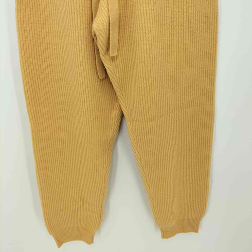 スライ SLY 23AW WOOL RIB MG TRACK パンツ レディース JPN:2